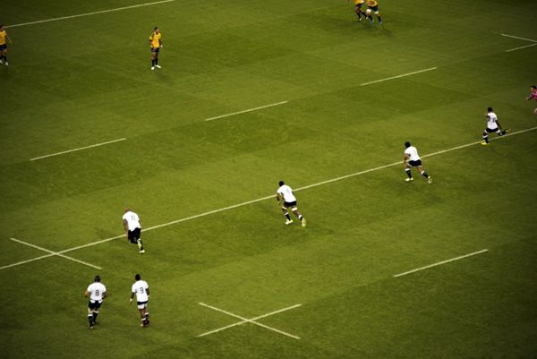 RWC 2015 / Austrálie vs Fiji / 28 - 13 / Cardiff, Wales / 23. 9. 2015 / XIV