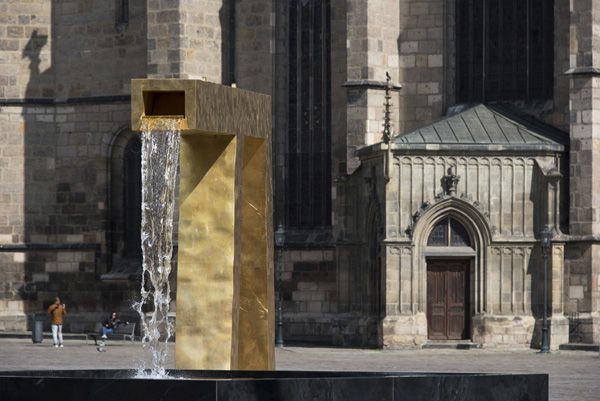 water fountains / author Ondřej Císler / Plzeň / 2017 / Fountain Camel / II